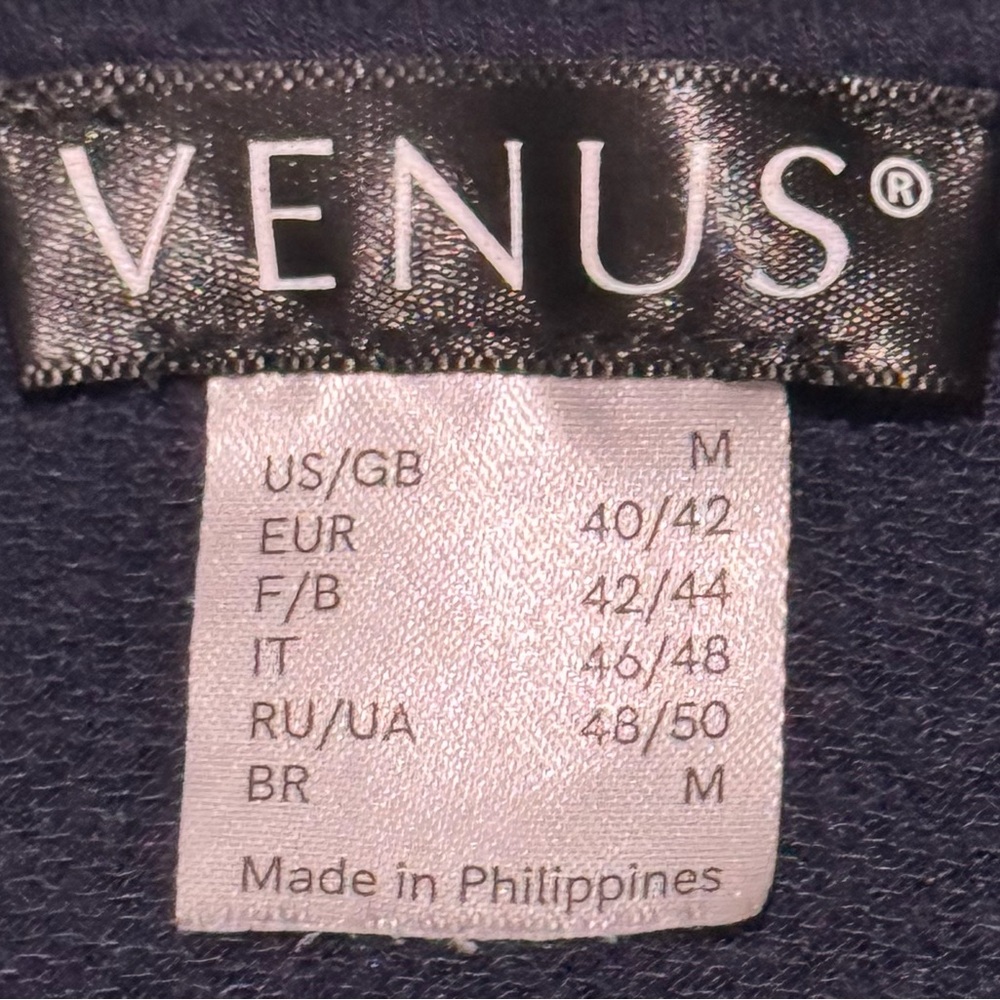VENUS Super Comfy Women’s Blue Summer Dress with Red, White, & Blue Accents - Picture 6 of 8